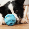 Rubber Ball Teeth Molar Leakage Dog Chew Toy